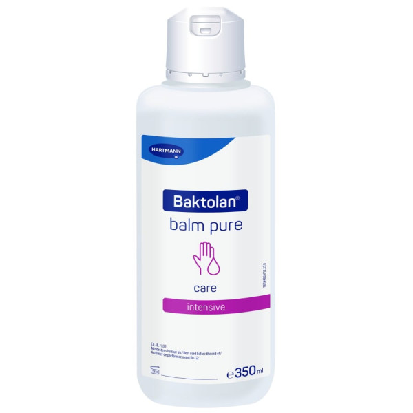 Baktolan® balm pure Hautpflege, parfümfrei 350 ml Flasche