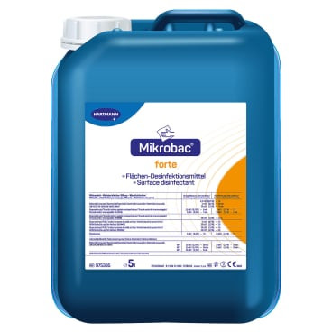 Mikrobac® forte Aldehydfreier Flächen-Desinfektionsreiniger 5L Kanister