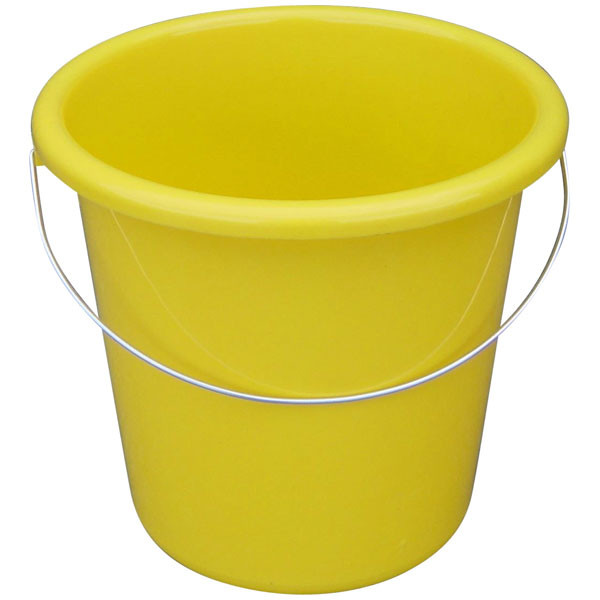 Haushaltseimer 10 Liter gelb
