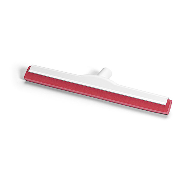 HACCP Wasserschieber glasfaserverstärkt 45 cm weiß/rot 2-lippig DE-Gewinde