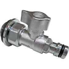 UNGER HydroPower Ultra Wasserzuflussventil Metall (mit Hahn)