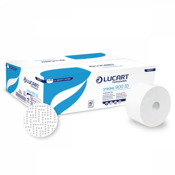 LUCART STRONG 900 ID System WC-Papier 2-lg., 12 Rll.