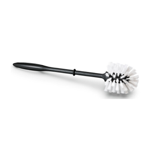 NÖLLE Toilettenbürste WC-Bürste 38 cm, Ø 75 mm, schwarz RECYCLING