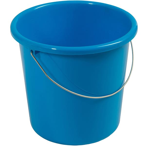Haushaltseimer 10 Liter blau