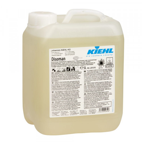 KIEHL Disoman Spülmittel 5L Kanister