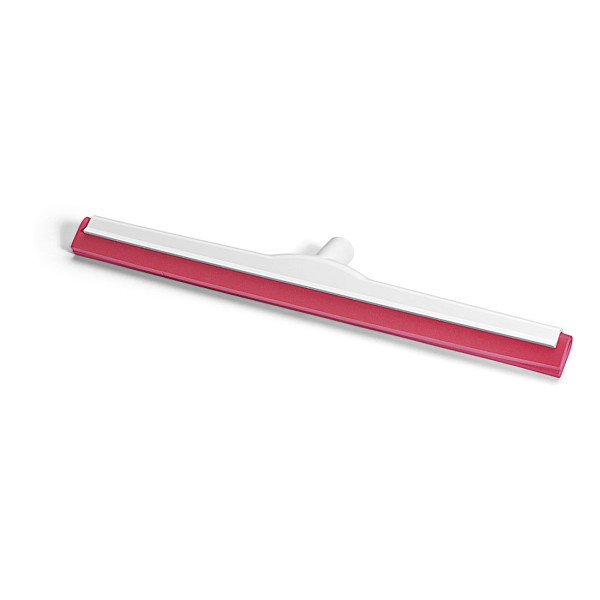 HACCP Wasserschieber glasfaserverstärkt 60 cm weiß/rot 2-lippig DE-Gewinde