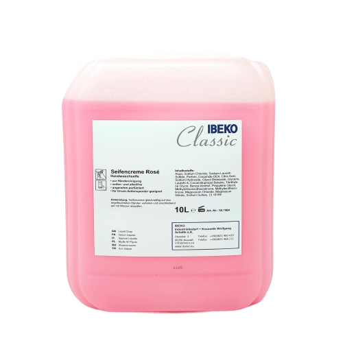IBEKOClassic Seifencreme Rosé 10L Kanister