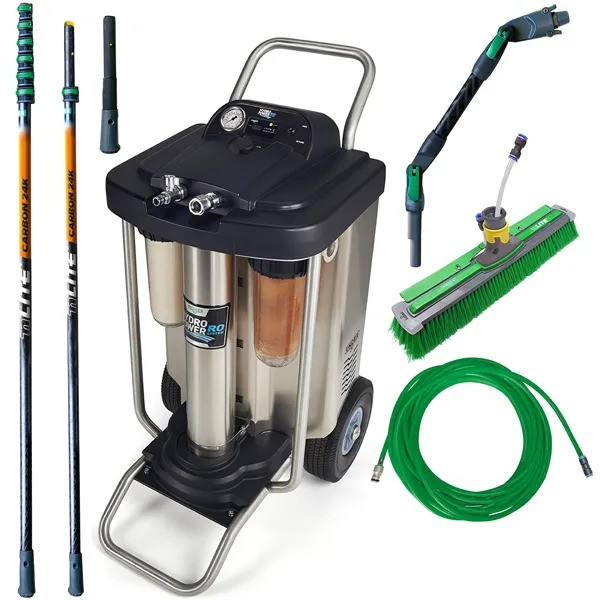 UNGER HydroPower RO S + nLite CARBON 24K Komplett-Set 11,90 m