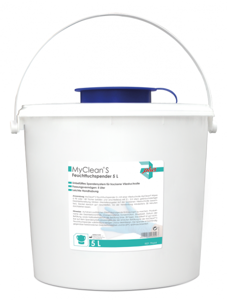 MyClean S Feuchttuchspender / Eimer 5L mit Deckel
