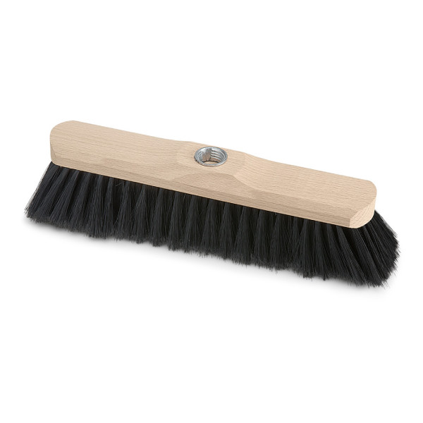 NÖLLE Stubenbesen 28 cm, Qualitätsmischung, mit Gewinde