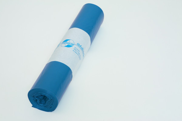 DEISS PREMIUM PLUS® Müllsack LDPE, 120L, 700x1.100 mm, 100 µ, blau
