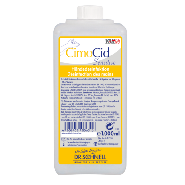 Dr. Schnell Cimocid Sensitive 1L Spenderflasche EURO