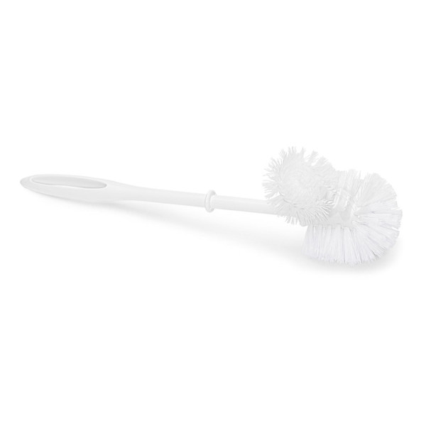 NÖLLE Toilettenbürste WC-Bürste mit Randreiniger, 38 cm, Ø 75 mm, weiß