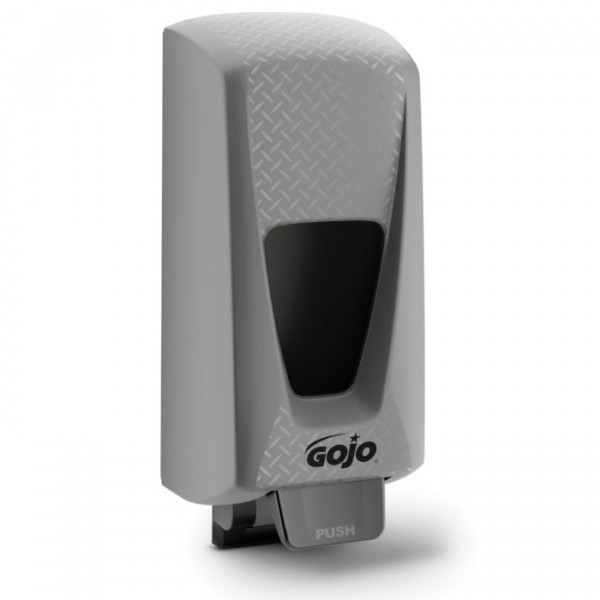 GOJO® PRO™ TDX™ Heavy-Duty Seifenspender, 5000ml in grauer Riffelblechoberfläche