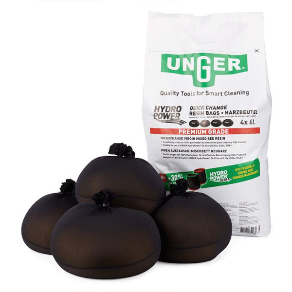 UNGER nLite QuickChange Harzbeutel (4x 6 Liter)