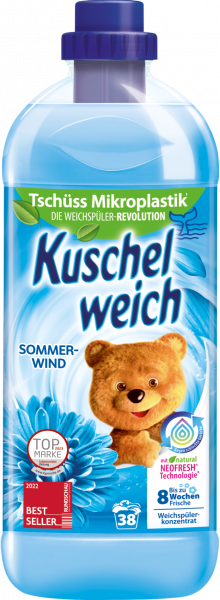 Kuschelweich Weichspüler "Sommerwind" 1L Flasche