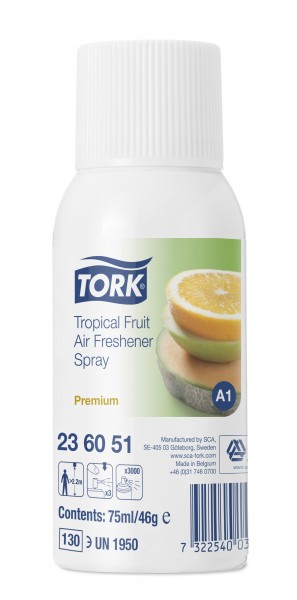Tork® Lufterfrischer Spray Dose mit Fruchtduft A1 12 x 75ml