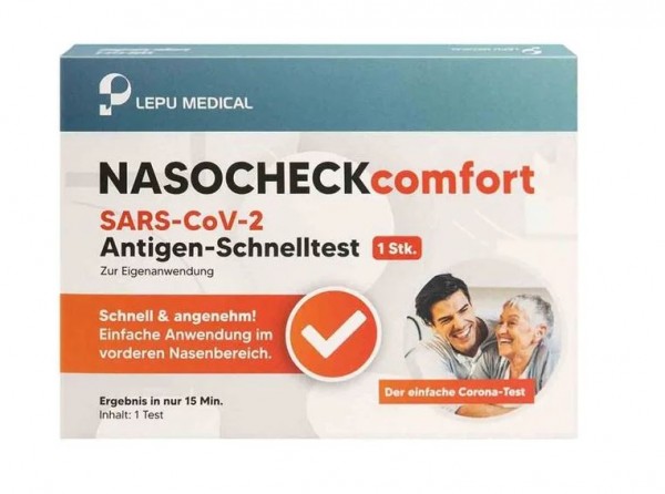 LEPU MEDICAL NASOCHECKcomfort SARS-CoV-2 Antigen-Schnelltest