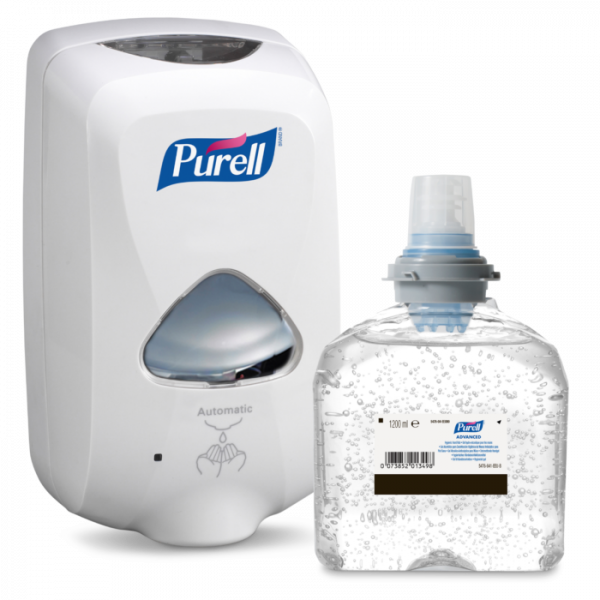 PURELL® TFX™ Starter Kit Berührungsloser Händedesinfektionsspender, 1200ml, weiß