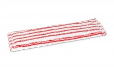 IBEKOClassic Microfaser-Borstenmopp Sanitär weiß/rot 40 cm