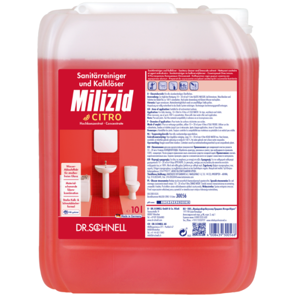 Dr. Schnell Milizid Citro 10L Kanister