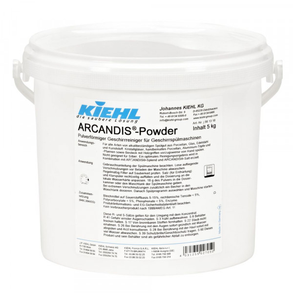 KIEHL ARCANDIS®-Powder 5kg Eimer