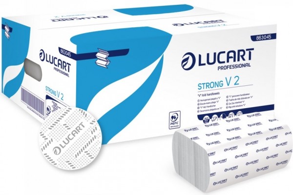 LUCART STRONG V2.25 V-Falz Handtücher