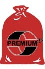 DEISS PREMIUM® Müllsack LDPE, 120L, 700x1.100 mm, Typ 100, rot