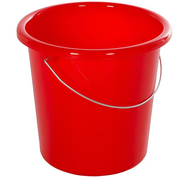 IBEKOClassic Haushaltseimer 10 Liter rot