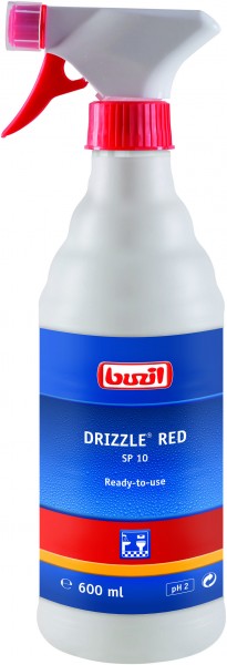 Buzil Drizzle® Red (SP10) 600ml Verschäumerflasche