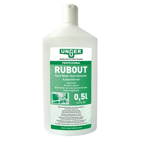 UNGER Rub Out Kalk-Fleckenentferner 500ml Flasche
