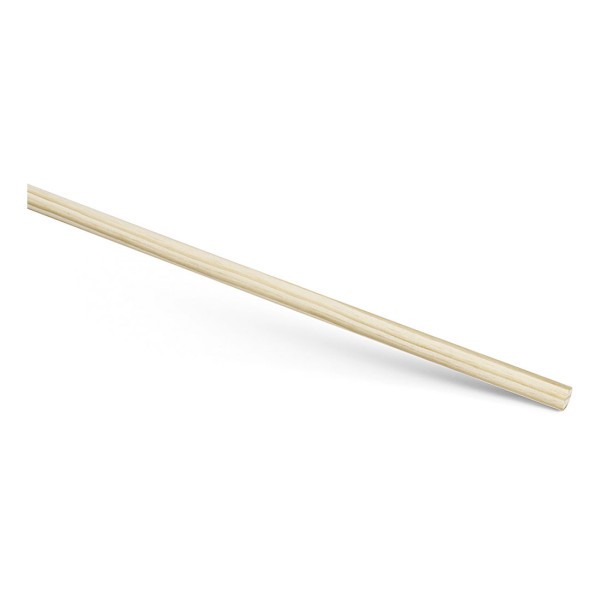 NÖLLE Holzstiel Besenstiel Gerätestiel 130 cm / Ø 24 mm, mit Gewinde