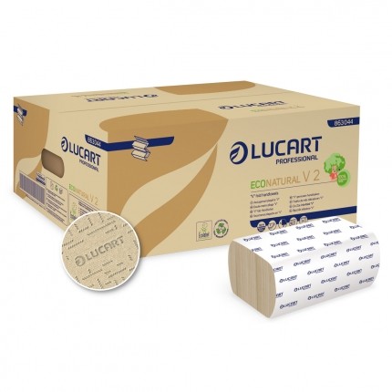 LUCART EcoNatural fiberpack® V2.25 Falthandtücher