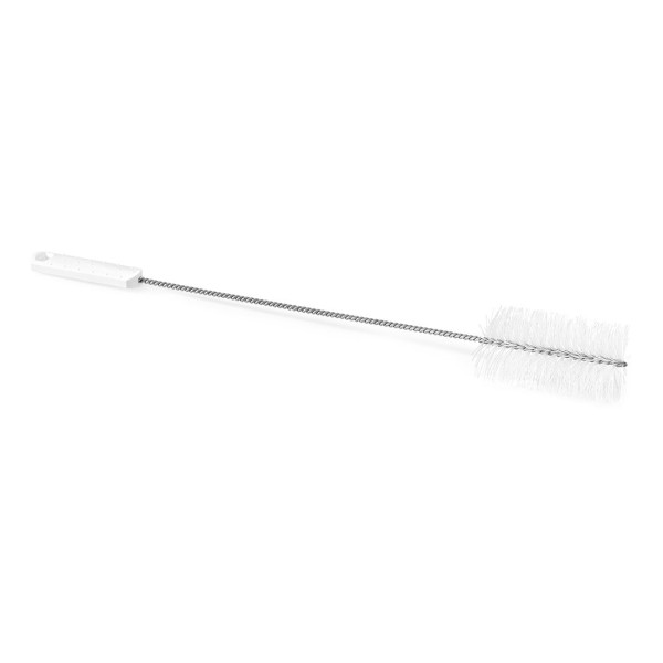 NÖLLE HACCP Gedrehte Bürste, 43 cm, Ø 60 mm, PBT, hart, weiß/weiß