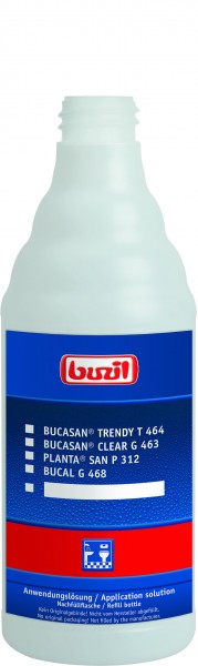Buzil Leerflasche Anwenderlösung Sanitär 600 ml (H310)