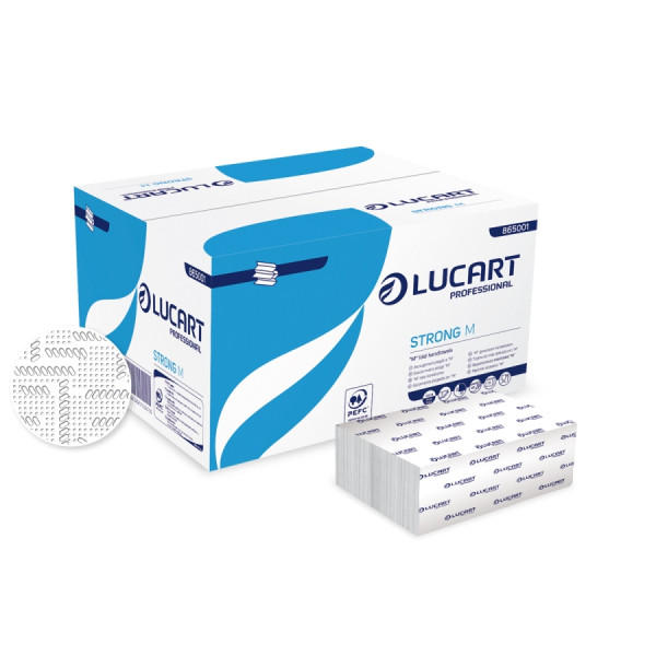 LUCART STRONG M Falthandtücher, 22,5x32, 2-lg., 1.875 Blatt