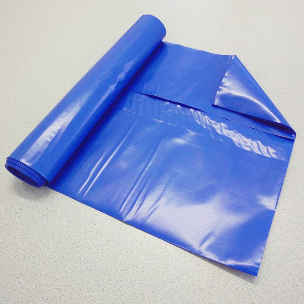 Müllsack LDPE, 120L, 700x1.100 mm, ca. 37 µ, blau