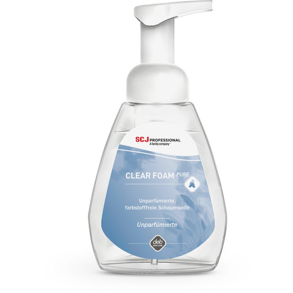 CLEAR FOAM PURE 250ml Pumpflasche