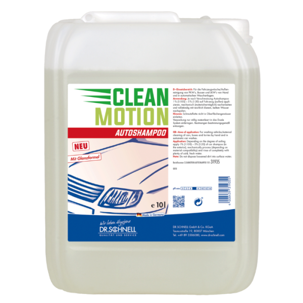 Dr. Schnell Cleanmotion Autoshampoo 10L Kanister