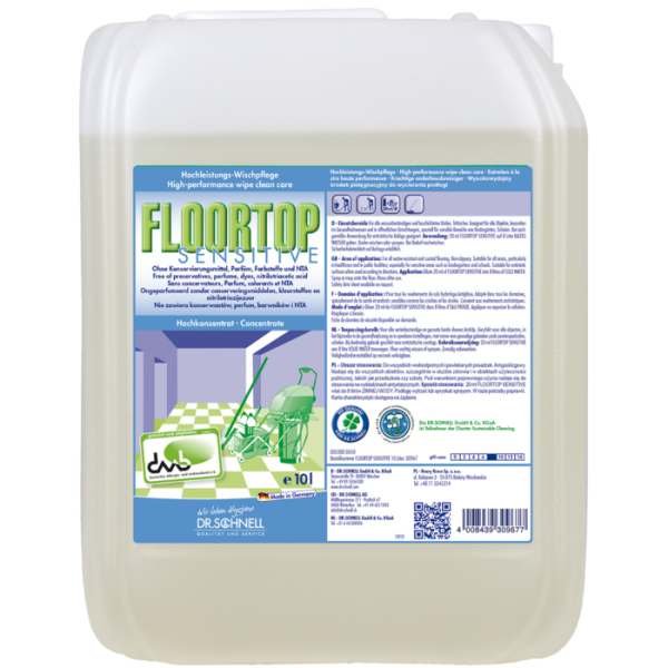 Dr. Schnell Floortop Sensitive 10L Kanister