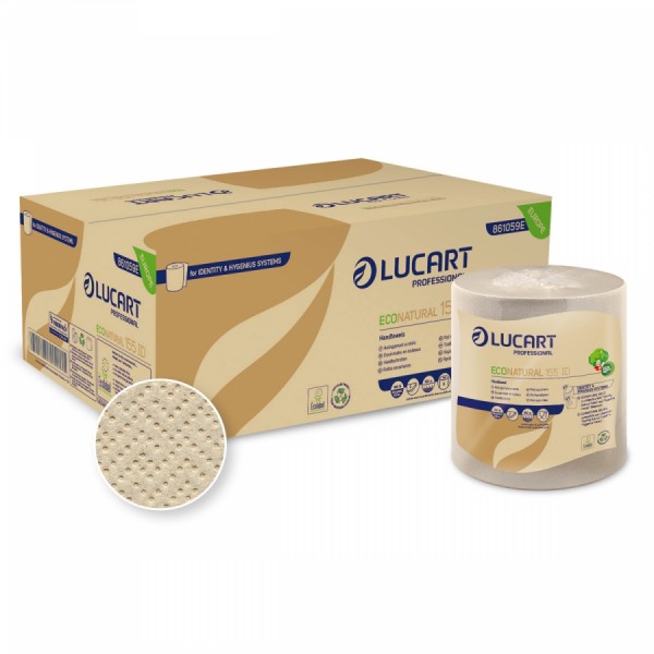 LUCART EcoNatrual Identity 155 ID fiberpack® Systemhandtuchrollen