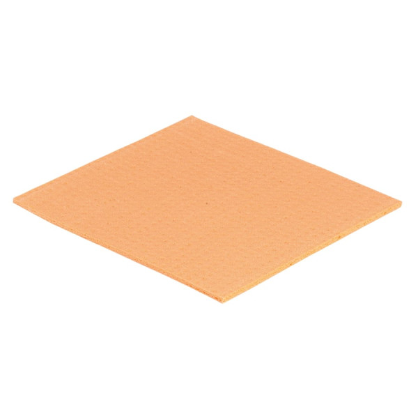 IBEKOClassic Schwammtuch 25x31 cm feucht rot-orange (10er Pack)