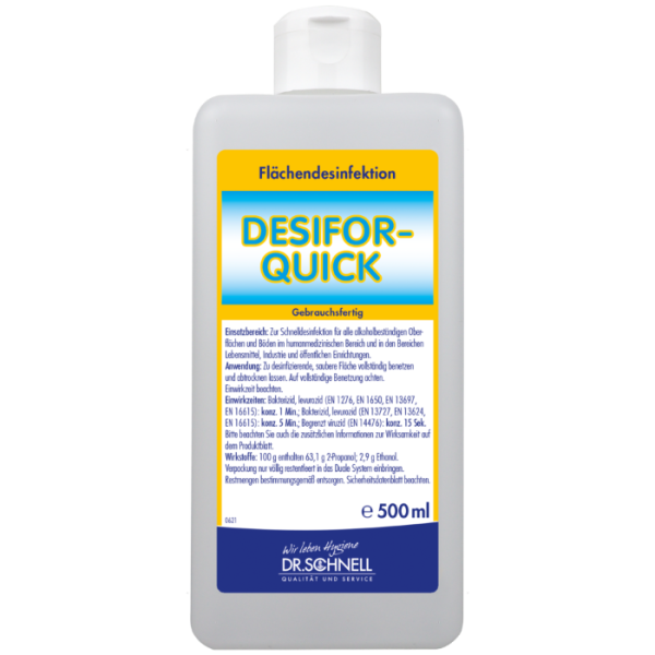 Dr. Schnell Desifor-Quick 500ml Spenderflasche EURO