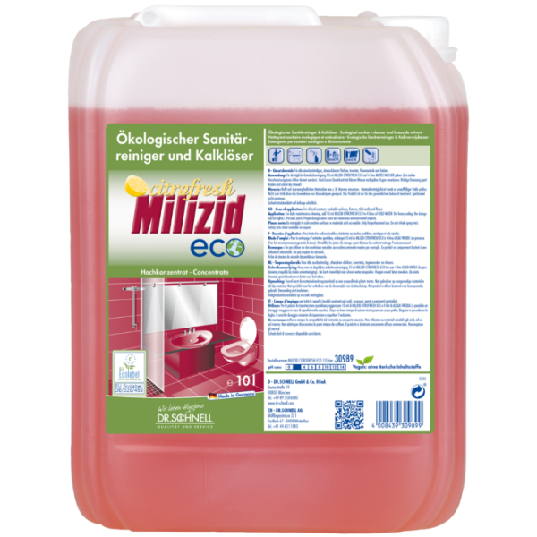 Dr. Schnell Milizid Citrofresh Eco 10L Kanister